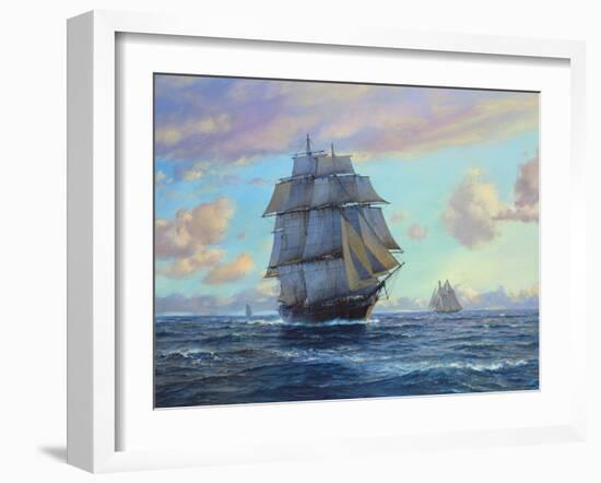 Empress Of The Seas-Roy Cross-Framed Art Print