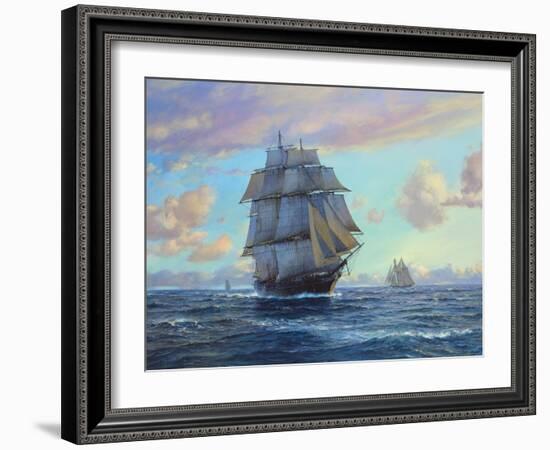 Empress Of The Seas-Roy Cross-Framed Art Print