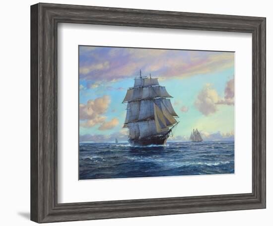 Empress Of The Seas-Roy Cross-Framed Art Print