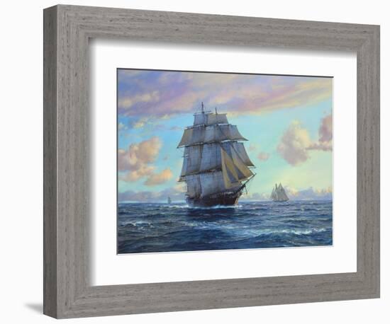 Empress Of The Seas-Roy Cross-Framed Art Print