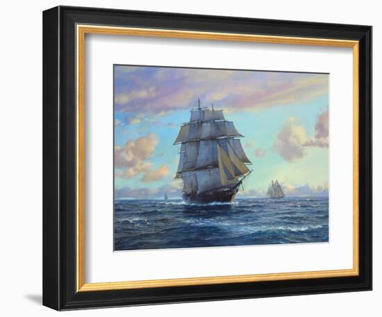 Empress Of The Seas-Roy Cross-Framed Art Print