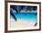 Empty Beach and Palms Trees, Seychelles, Indian Ocean, Africa-Sakis Papadopoulos-Framed Photographic Print