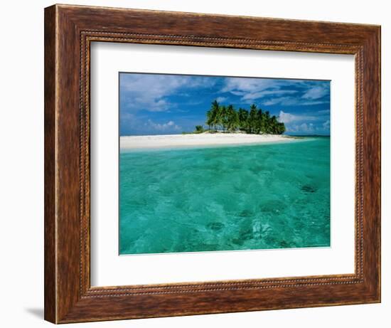 Empty Beach, Bahamas-Sylvain Grandadam-Framed Photographic Print