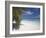 Empty Beach on Tropical Island, Maldives, Indian Ocean, Asia-Sakis Papadopoulos-Framed Photographic Print