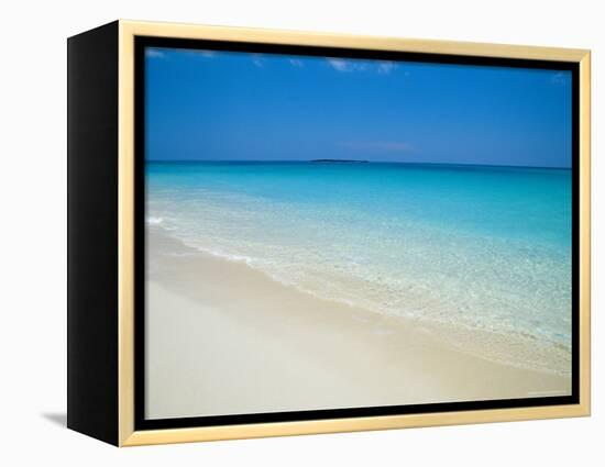 Empty Beach, Paradise Island, Bahamas-Ethel Davies-Framed Premier Image Canvas