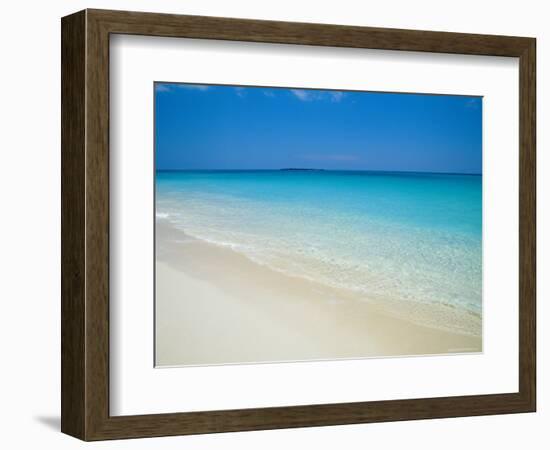 Empty Beach, Paradise Island, Bahamas-Ethel Davies-Framed Photographic Print