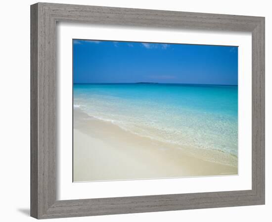 Empty Beach, Paradise Island, Bahamas-Ethel Davies-Framed Photographic Print