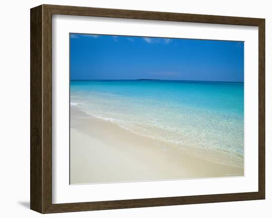 Empty Beach, Paradise Island, Bahamas-Ethel Davies-Framed Photographic Print