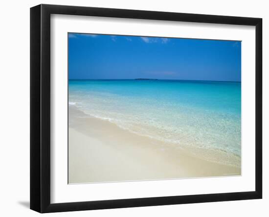 Empty Beach, Paradise Island, Bahamas-Ethel Davies-Framed Photographic Print