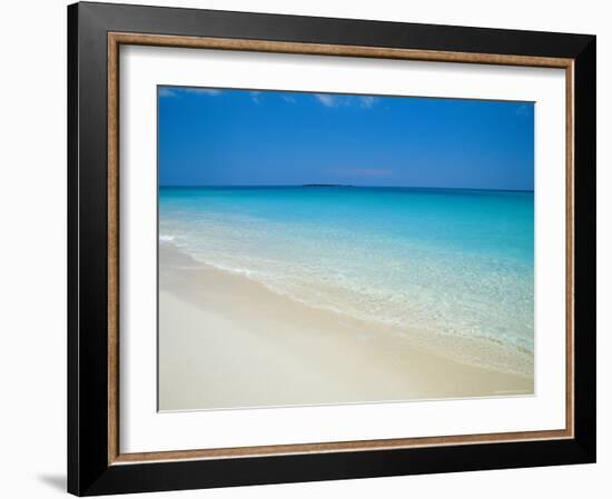 Empty Beach, Paradise Island, Bahamas-Ethel Davies-Framed Photographic Print