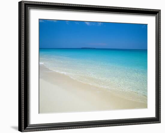 Empty Beach, Paradise Island, Bahamas-Ethel Davies-Framed Photographic Print