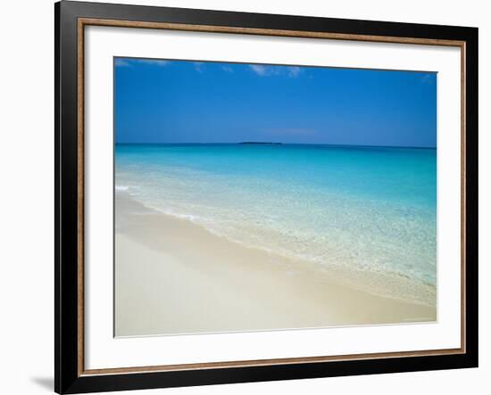 Empty Beach, Paradise Island, Bahamas-Ethel Davies-Framed Photographic Print