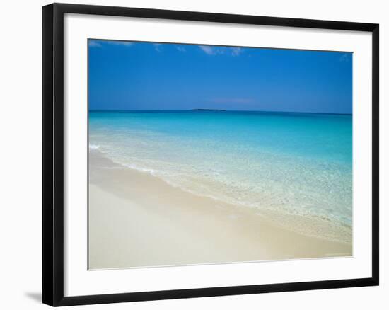 Empty Beach, Paradise Island, Bahamas-Ethel Davies-Framed Photographic Print