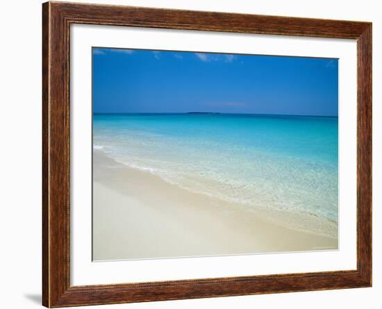 Empty Beach, Paradise Island, Bahamas-Ethel Davies-Framed Photographic Print