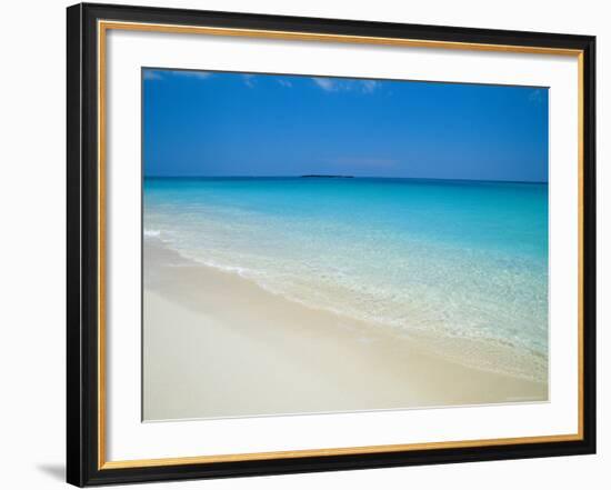 Empty Beach, Paradise Island, Bahamas-Ethel Davies-Framed Photographic Print