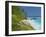 Empty Beach, Seychelles, Indian Ocean, Africa-Sakis Papadopoulos-Framed Photographic Print