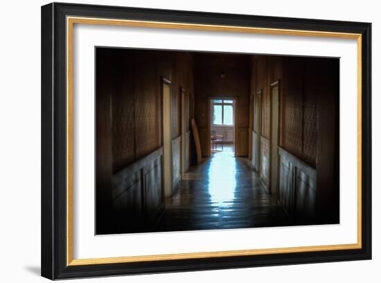 Empty Corridor-Nathan Wright-Framed Photographic Print