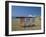 Empty Deck Chairs on the Beach and the Southsea Pier, Southsea, Hampshire, England, United Kingdom-Nigel Francis-Framed Photographic Print