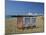 Empty Deck Chairs on the Beach and the Southsea Pier, Southsea, Hampshire, England, United Kingdom-Nigel Francis-Mounted Photographic Print