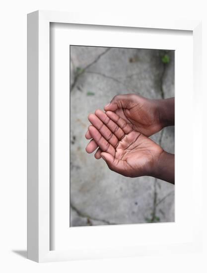 Empty Hands-soupstock-Framed Photographic Print