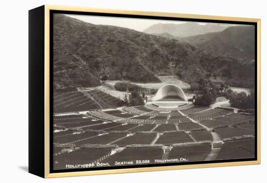 Empty Hollywood Bowl, Los Angeles, California-null-Framed Stretched Canvas