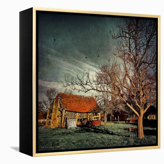 Empty Old Barn in America-Salvatore Elia-Framed Premier Image Canvas