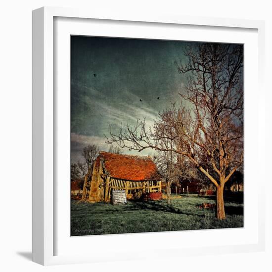 Empty Old Barn in America-Salvatore Elia-Framed Photographic Print