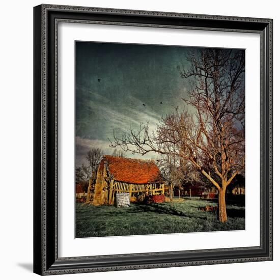 Empty Old Barn in America-Salvatore Elia-Framed Photographic Print