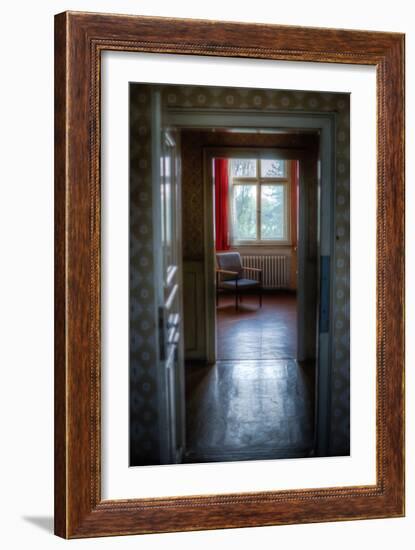 Empty Room with Chair-Nathan Wright-Framed Photographic Print