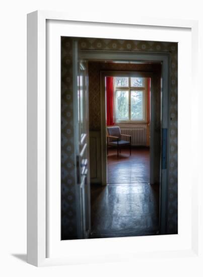 Empty Room with Chair-Nathan Wright-Framed Photographic Print