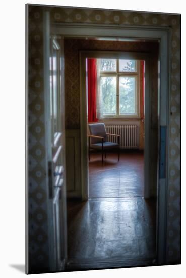 Empty Room with Chair-Nathan Wright-Mounted Photographic Print