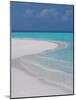 Empty Sandy Beach, Maldives, Indian Ocean-Papadopoulos Sakis-Mounted Photographic Print