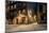 Empty Street of Barri Gotic at Night, Barcelona-NejroN Photo-Mounted Photographic Print