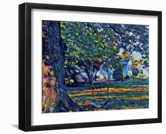 Empty Swing-Sarah Butcher-Framed Art Print