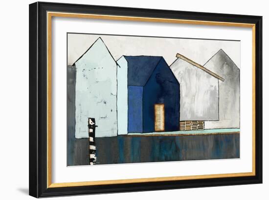 Empty Village-Laura Van Horne-Framed Art Print