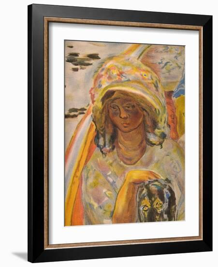 'En barque', 1907, (1939)-Pierre Bonnard-Framed Giclee Print