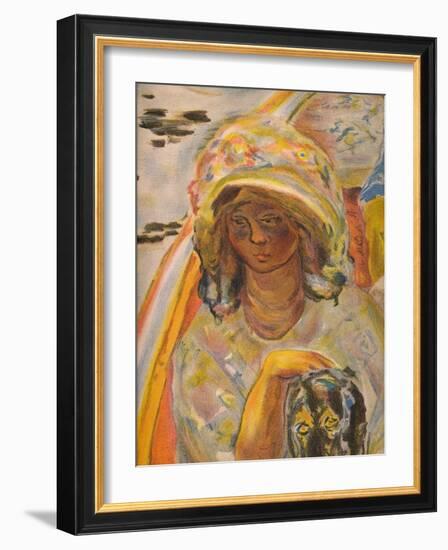 'En barque', 1907, (1939)-Pierre Bonnard-Framed Giclee Print