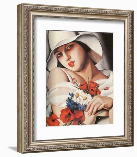 En Plein Ete-Tamara de Lempicka-Framed Premium Giclee Print