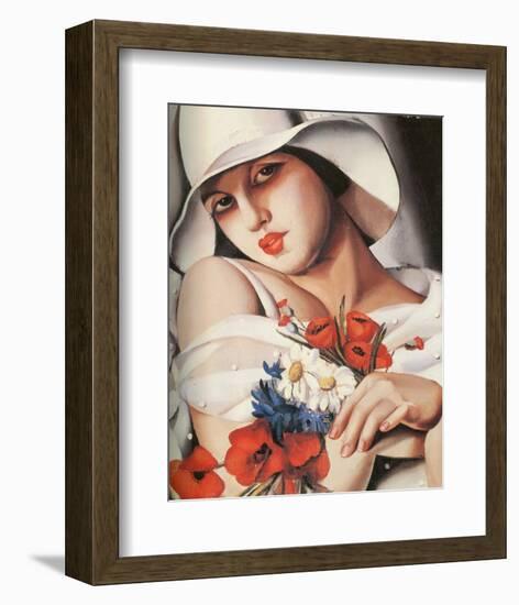 En Plein Ete-Tamara de Lempicka-Framed Premium Giclee Print