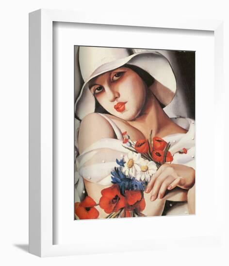 En Plein Ete-Tamara de Lempicka-Framed Premium Giclee Print