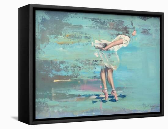 En Pointe-Peter Hawkins-Framed Premier Image Canvas