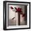 En Rouge et Gris I-Olivier Tramoni-Framed Art Print