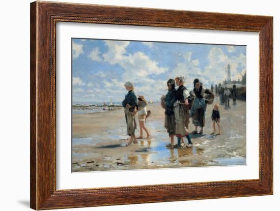 En route pour la pêche, or Setting Out to Fish, 1878-John Singer Sargent-Framed Giclee Print