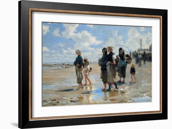 En route pour la pêche, or Setting Out to Fish, 1878-John Singer Sargent-Framed Giclee Print