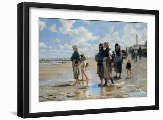 En route pour la pêche, or Setting Out to Fish, 1878-John Singer Sargent-Framed Giclee Print