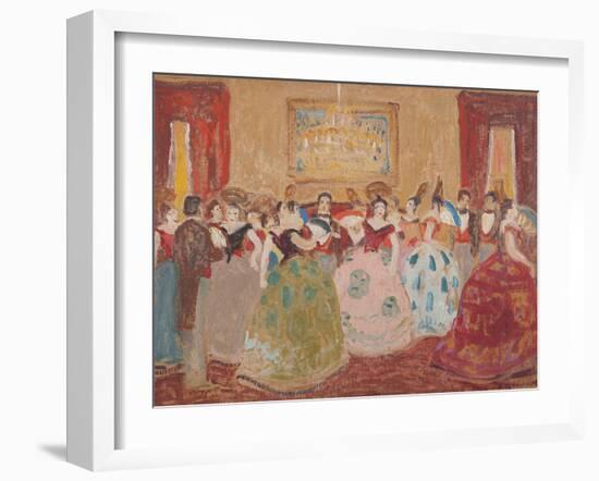 En Sociedad-Pedro Figari-Framed Giclee Print