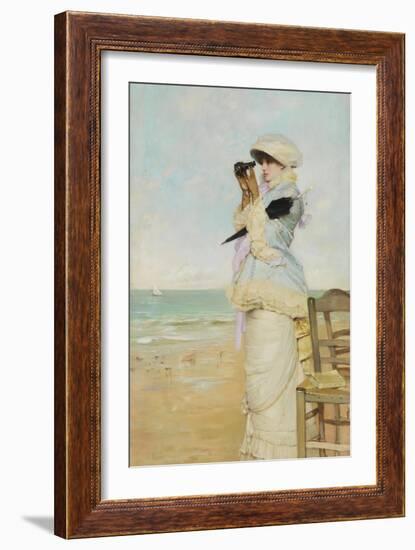 En Vue-Vicente Palmaroli y Gónzalez-Framed Giclee Print