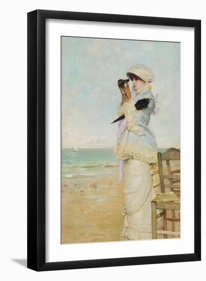 En Vue-Vicente Palmaroli y Gónzalez-Framed Giclee Print