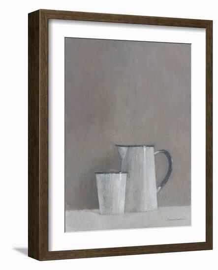 Enamel Jug and Beaker-Chris Welsh-Framed Giclee Print