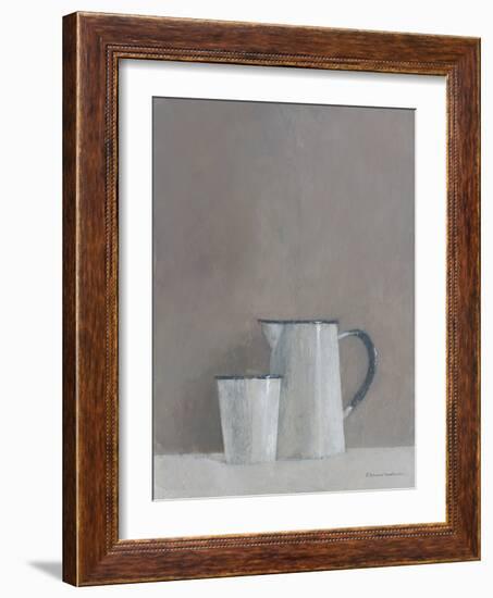 Enamel Jug and Beaker-Chris Welsh-Framed Giclee Print